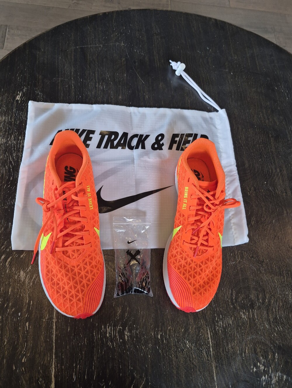 Nike Zoom Rival Waffle 5 XC Racing Spikes, "Total Orange Volt"